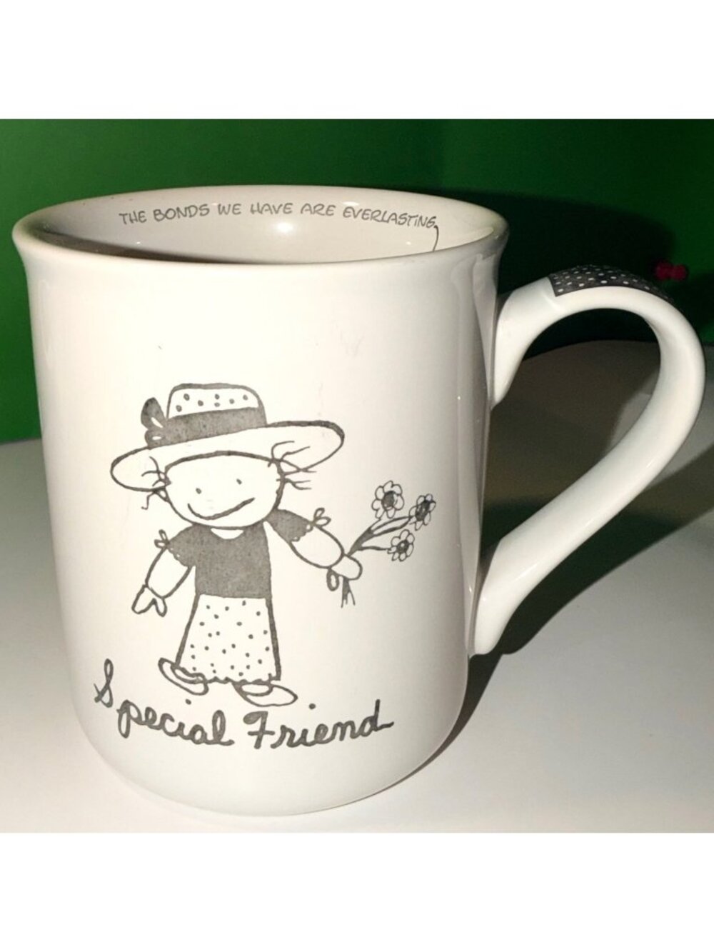 Enesco Children of Inner Light Special Friend Coffee Mug 12oz Thailand VTG 90s